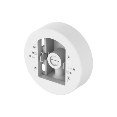 Adaptador de poste compatible con camaras tipo domo Hanwha / verificar compatibilidad