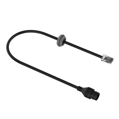 Paquete de 5 Piezas Cable Adaptador Plug-in a Pigtail Conexion Rj45 para Camaras Tipo Domo Serie Q