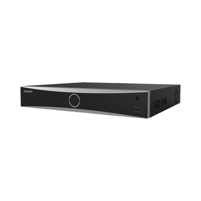 [Acusearch] NVR 12 Megapixel (4K) / 32 canales IP / AcuSense (Evita Falsas Alarmas) / Reconocimiento Facial / 4 Bahías de Disco Duro /  HDMI en 4K / Alarmas I/O