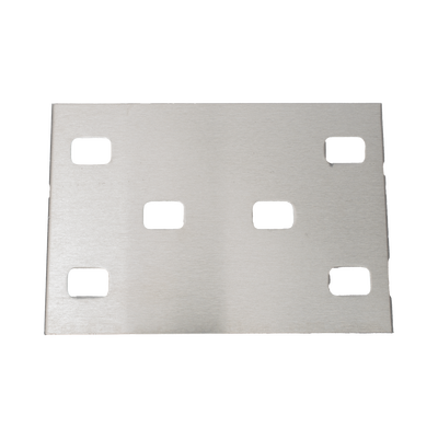 Cople para Uniones de Escalera de Aluminio / Plano / Peralte 3 1/4" / Incluye Tornilería