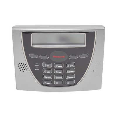 Teclado alfanumérico programador de pantalla azul 