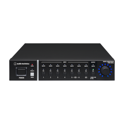 MEZCLADOR DIGITAL AUTOMÁTICO SMARTMIXER DE 6 CANALES CON CANCELACIÓN DE ECO.