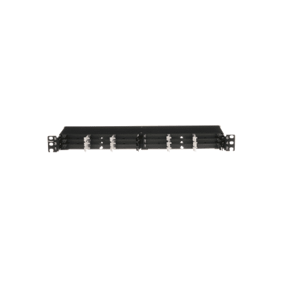 Panel de Distribución de Fibra Óptica, Acepta 18 Cassettes HD Flex en 4 Espacios, Hasta 144 Fibras, 1 UR