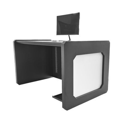 Escritorio Estación Mobiliaria Profesional de Monitoreo y Control / Videovigilancia / Acceso / Alarmas / Etc... / Metálica / Color Gris Oxford