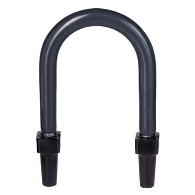 Abrazadera U de Pata Larga con Recubrimiento de PVC para Tubo de 1 1/4" (32 mm).