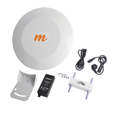 Radio Backhaul PTP, MIMO 4X4:4ac, 5.150 - 5.875 GHz, IP67, Velocidad hasta 1.5 Gbps, Antena 25 dBi integrada, Monitoreo a través de la nube - Imagen 3