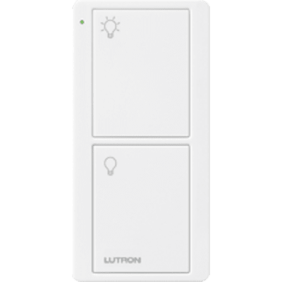 Control remoto PICO 2 botones encender, apagar, complemente con un switch on/off, Caseta, RA2, RadioRa2