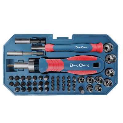 Juego de 55 Piezas. Desarmador Magnético con Puntas Intercambiables.