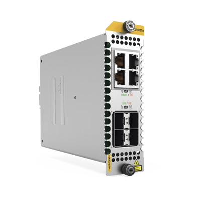 Modulo de expansion 4 x 1G/2.5G/5G/10G (RJ45), 4 x 1G/10G SFP+,P/ Series x950/SBx908