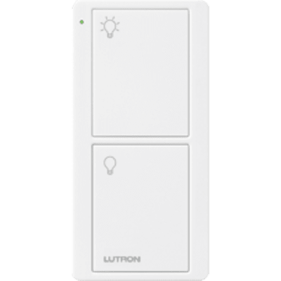 Control remoto PICO 2 botones encender, apagar, complemente con un switch on/off, Caseta, RA2, RadioRa2