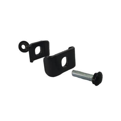 Kit 1 para unir tramos de charolas, con baño de pintura epóxica color Negro