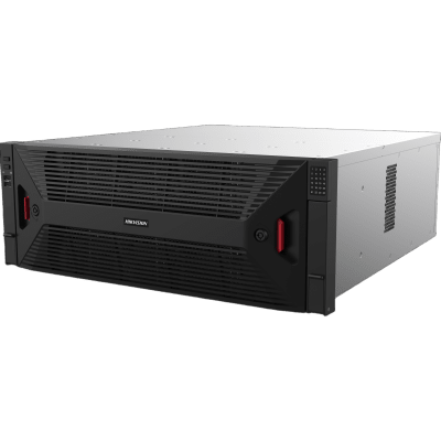 NVR 32 Megapixel (8K) / 256 canales IP / 30 Bahías de Disco Duro (600 TB) / 4 Puertos de Red / Soporta RAID con Hot Swap / ACUSENSE / ANPR 
