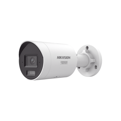 [Dual Light + ColorVu 3.0 + HikAI] Bala IP 8 Megapixel / Lente 2.8 mm / 40 mts IR + Luz Blanca / 2 Microfonos Integrados / Exterior IP67 /  WDR 130 dB / ACUSENSE 3.0 / Metal / NEMA 4X / ACUSEARCH