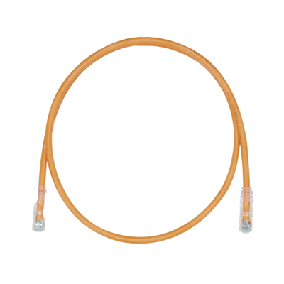Cable de Parcheo TX6, UTP Cat6, 24 AWG, CM, Color Naranja, 8 Metros (26.25 Pies)