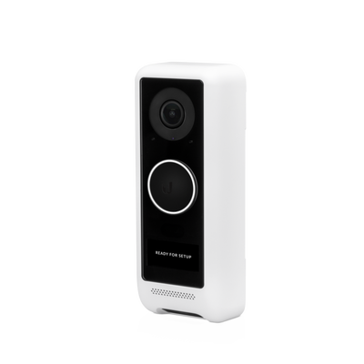 UniFi Protect G4 Doorbell, WiFi, Resolución HD 2MP, Visión Nocturna IR 6 Mts, AI para Detección de Eventos, Audio Bidireccional, Protección IPX4