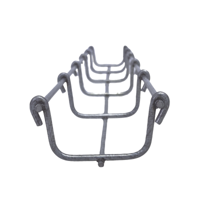 Charola Bimetálica Tipo Malla 33/50 mm, Ideal Para Utilizarse al Exterior o Zonas Húmedas, Hasta 26 Cables Cat6, Tramo de 3 Metros