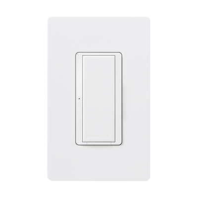 (RadioRA2) Interruptor Inteligente On/Off, requiere cable neutro. 8A, /120V, compatible con RA2Select y RR3.