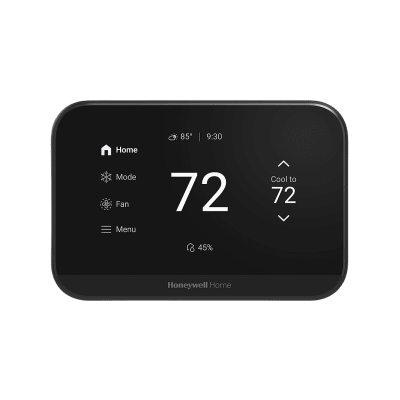 Termostato Inteligente ElitePRO S900 / Pantalla Táctil 4.3 pulgadas / WiFi + Bluetooth + Matter / Control 3H/2C Bomba Calor o 2H/2C Convencional / Sensor Humedad / Diseño Elegante Blanco o Negro / ENERGY STAR