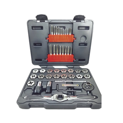  Juego para Roscado Métrico, Tarrajas y Machuelos 75 piezas