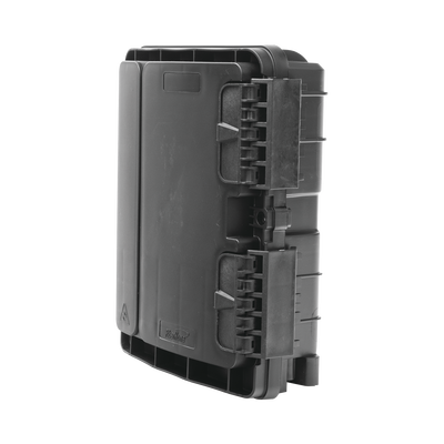 Cierre de Empalme para 20 Fusiones de Fibra Óptica, Exterior, 8 Acopladores SC/APC, Incluye Splitter 1x8, IP65 Versión Cargada