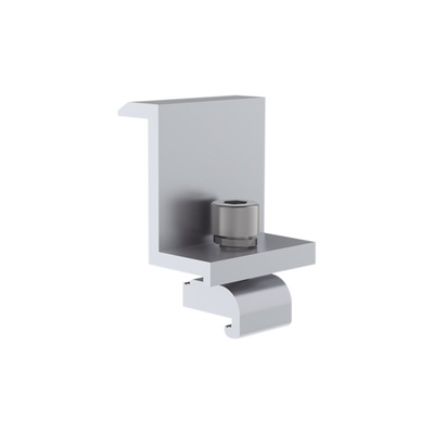 Sujetador final 35 mm para montaje de paneles solares en riel7