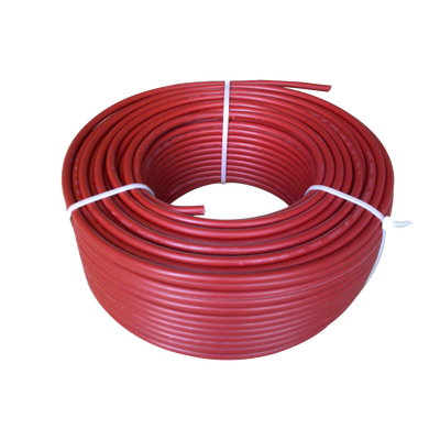 Bobina de 100 metros / Cable fotovoltaico / Rojo / Recubrimiento XLPE / 4mm² / 12 AWG / Hasta 1,800 Vcc