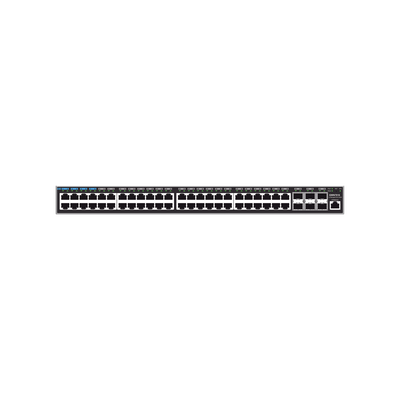Switch Capa 3 Administrable / 48 puertos 10/100/1000 Mbps + 6 Puertos SFP+ de 10 Gigabits / Compatible con GWN Cloud.
