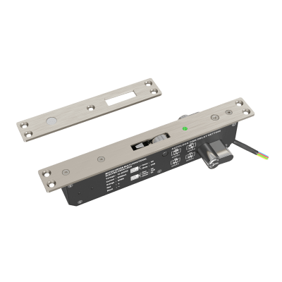 Cerradura eléctrica para puertas corredizas tipo gancho / apertura con llave ambos lados / IP65