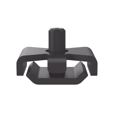 Kit de 50 Piezas de Uniones Con Tornillo y Arandelas, Para Charolas Wire Basket, Color Negro