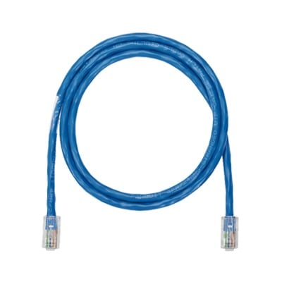 Cable de Parcheo UTP Categoría 5e, con Plug Modular en Cada Extremo - 6 Metros (19.69 Pies) - Azul
