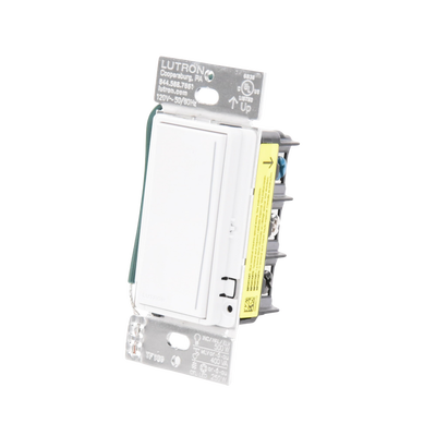 (RadioRa3) Atenuador táctil Sunnata Dimmer PRO color blanco, snow satin, cable neutro / soporta 250W LED