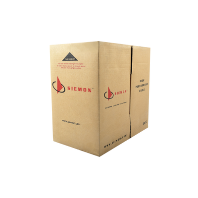 Bobina de Cable UTP Reelex, de 4 Pares, Desempeño Cat6, LS0H (Bajo Humo, Cero Halógenos), Color Azul, 24 AWG, 305 Metros (1000 Pies)