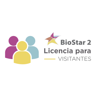 Licencia de Visitantes para uso con software BIOSTAR2