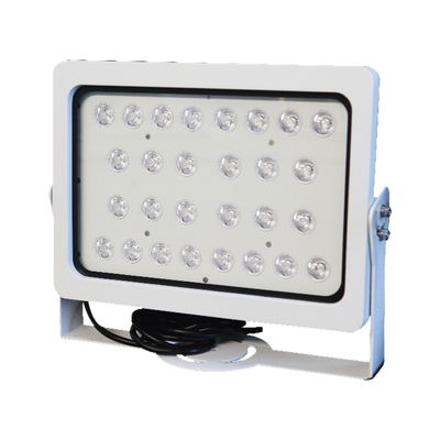 Lampara IR de Luz Estroboscópica / Luz LED Alta Potencia / 28 Lámparas LED / Cuerpo de Aleación de Aluminio / Vidrio Templado / IP66 