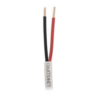 Bobina de Cable 305 Metros (1000 Pies): 6 x 22 AWG, Color Blanco, CMR, Para Sistemas de Seguridad y Alarmas