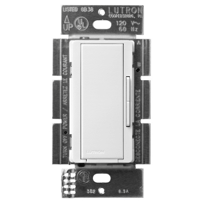 (RadioRA2) Switch on/off de pared, compañero de switch on/off multilocación. Usar en 3 vías o escalera.