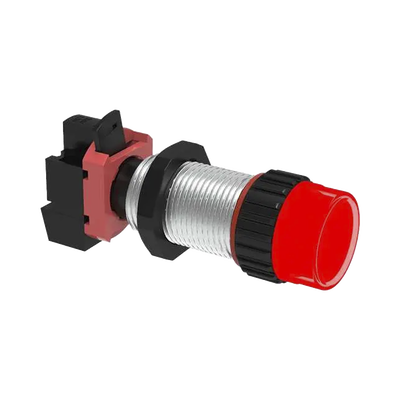 Luz Piloto Roja con Portalámparas 24 V AC/CD / Longitud 40 mm (1.57 pulgadas) / 3/4 NPSM