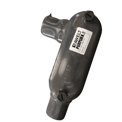 Caja Ovalada tipo LR con Recubrimiento Exterior de PVC de 1/2" (12.7 mm).