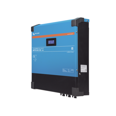 SmartSolar MPPT RS 450/200-MC4. Controlador Solar MPPT 200A, Voltaje: 48 Vcc. Para uso con Inv. Cargadores Victron