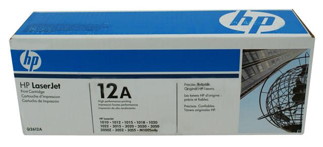 TONER HP 12A NEGRO PARA LASERJET 3015 3052 Q2612A