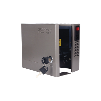 Fuente de poder profesional PREMIUM de 11 - 15 Vcc @ 6 Amper, para 4 camaras , con voltaje de entrada de: 85-264 Vca