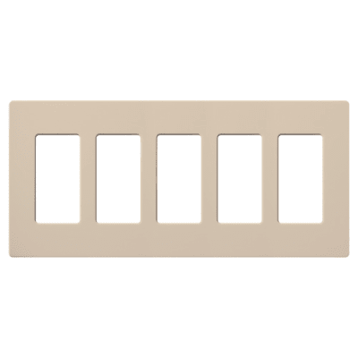 PLACA DE PARED 5 ESPACIOS