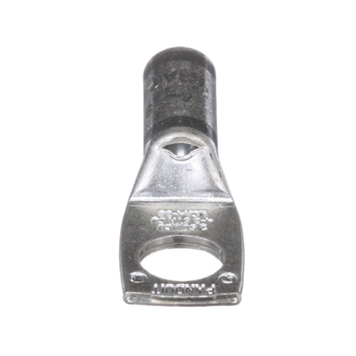 Zapata de compresión LCA4-38-L, para cal. 4 Awg, Barreno para tornillo prisionero de 3/8, 1 Pz