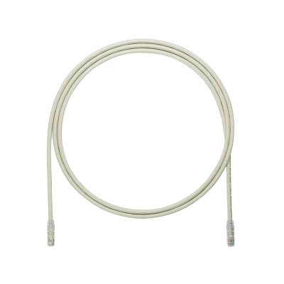 Cable de Parcheo UTP, Cat6A, 24 AWG, CM, Color Gris, 0.91 Metros (3 Pies)