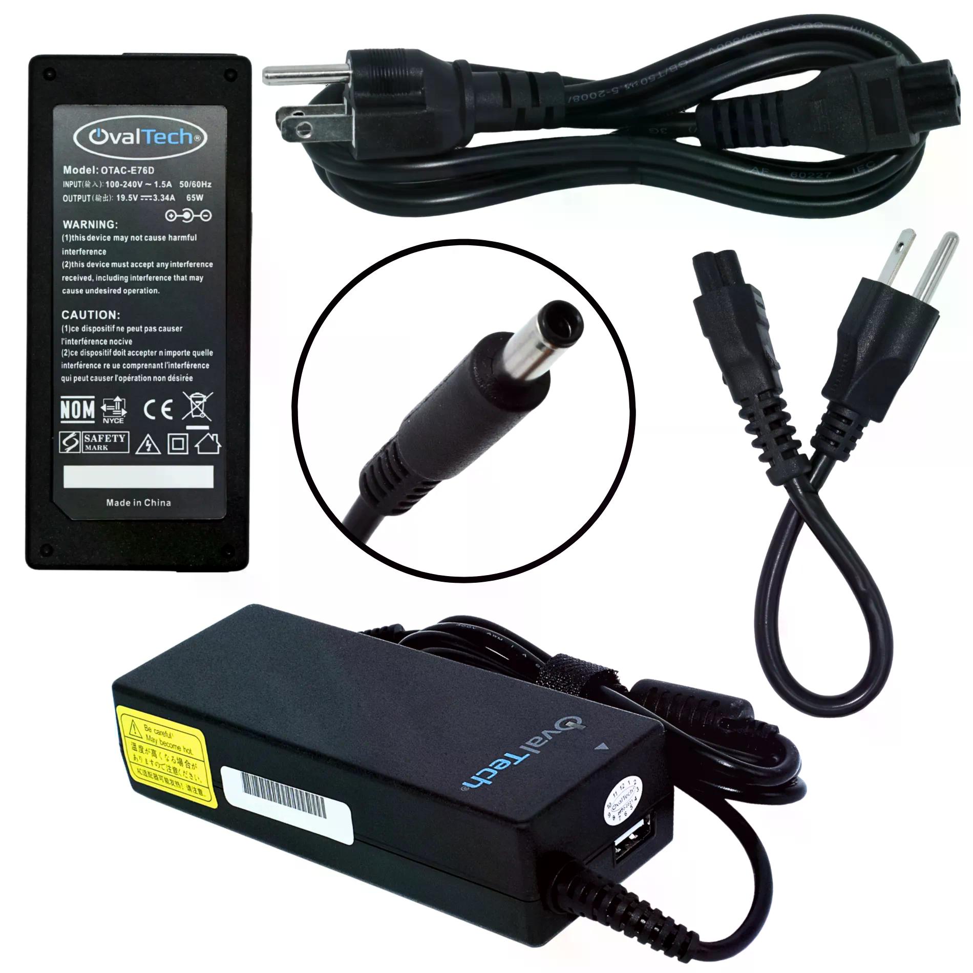 CARGADOR PARA LAPTOP OVALTECH OTAC 19V PARA DELL E76D