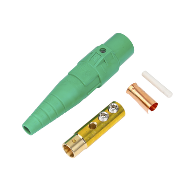 Conector camlock 400 AMPERES HEMBRA COLOR VERDE