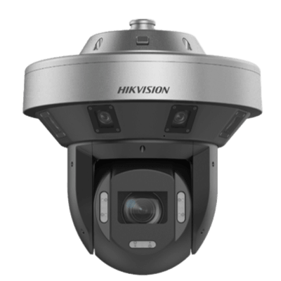Cámara PanoVu de 360° / 32 MP / PTZ / 40x Zoom Óptico / 250 m IR Distancia / Inteligencia Artificial / Interior y Exterior / IP67 / Antivandálica IK10