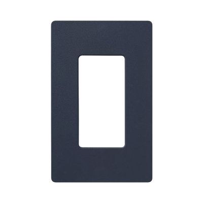 Tapa Color Deep Sea para interruptor o dimmer Lutron, 1 gang, limpio y moderno
