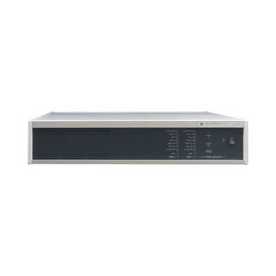  ETAPA DE POTENCIA DIGITAL 2x500W 100V  MILLENNIUM IP CON CONECTIVIDAD IP LAN, SUPERVISON, CALIDAD DE SONIDO HQ PARA 2 ZONAS, EN FORMATO RACK 2U 