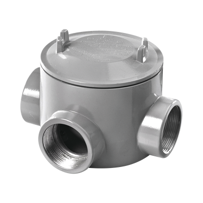 Caja con Tapa Tipo GRT de 1 1/2" (38.1 mm) / Caja a Prueba de Explosión / Para Áreas Peligrosas / Libre de Cobre.